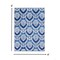 Homeroots 4 x 6 ft. Blue & Ivory Damask Area Rug 385819 - alternate 2